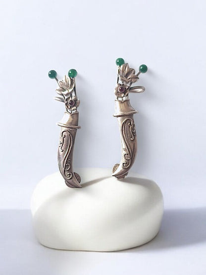 Hunting Knife Ear Cuffs