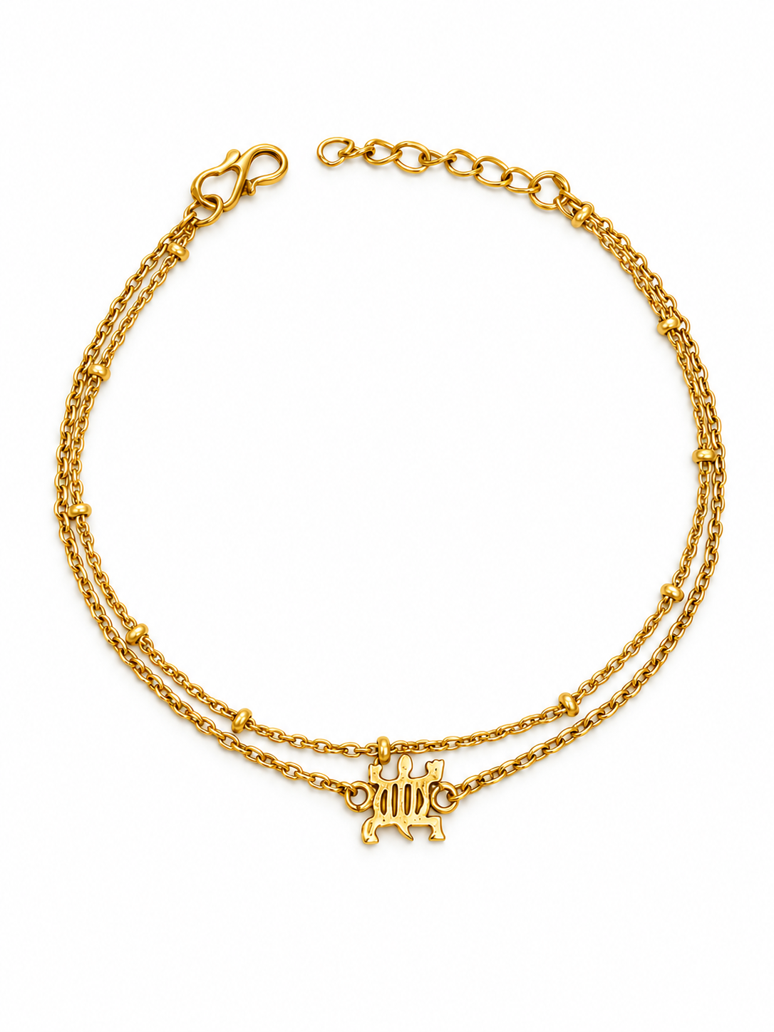 Denkyem Bracelet Gold Plated
