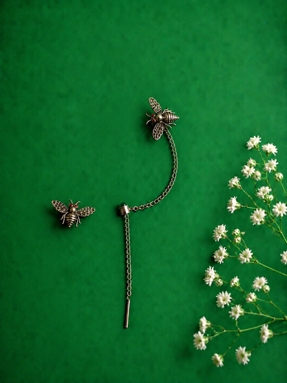 Bee and Drop Earrings