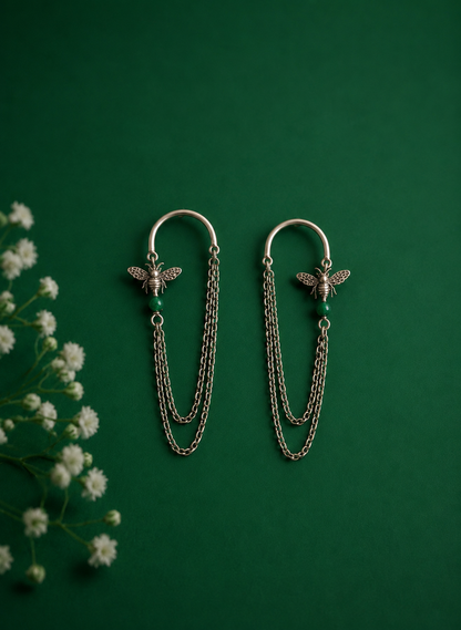 Bee Swing Earrings