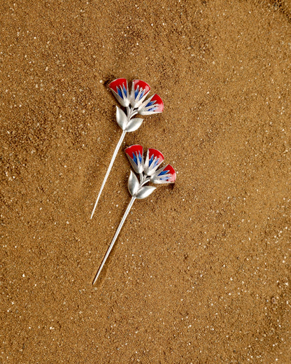 Egyptian Lotus Ear Pin