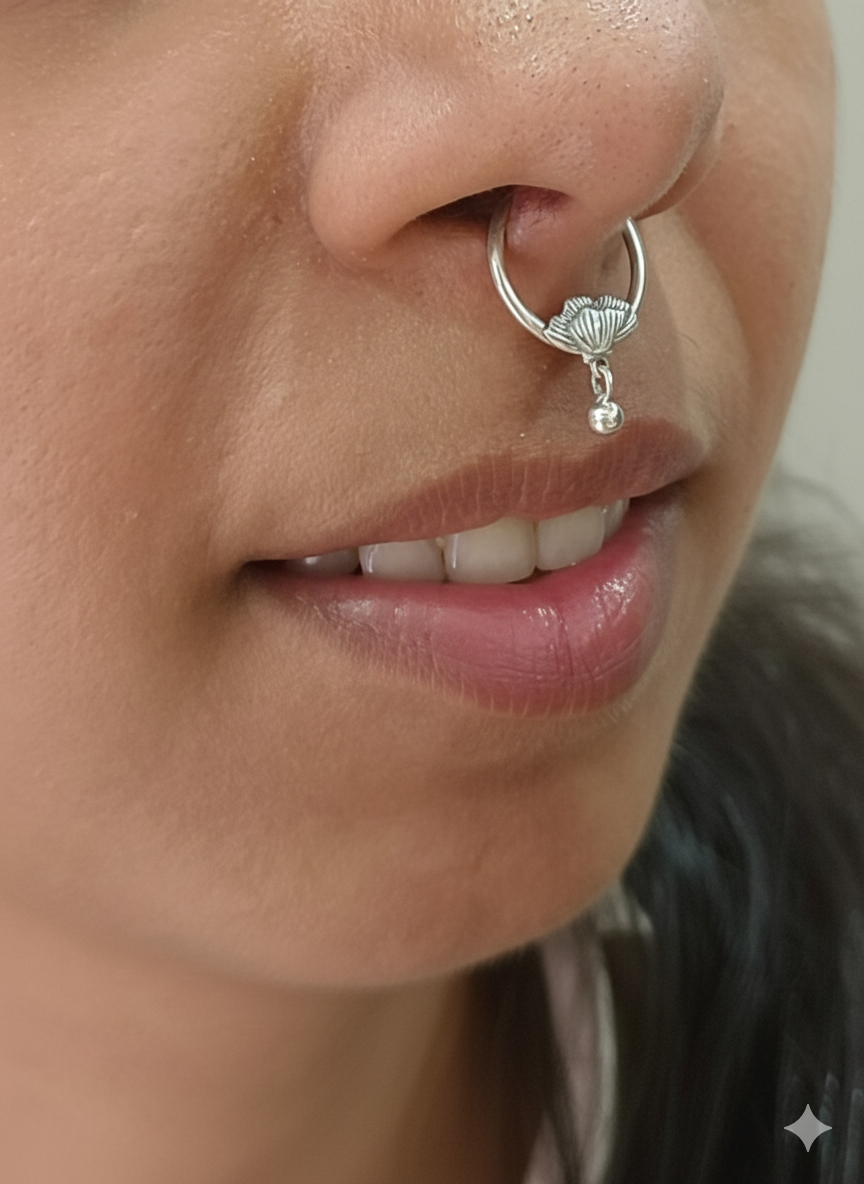Carnation Septum Ring