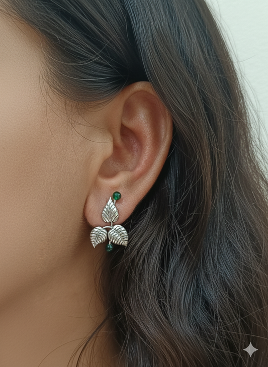 Verdant Trio Ear Studs