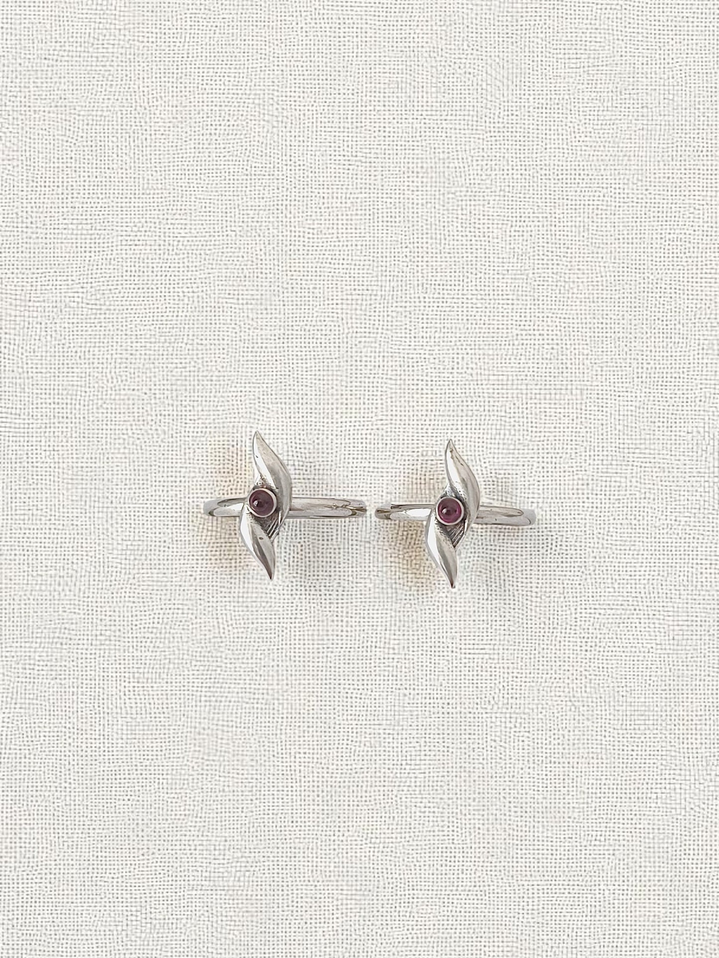 Twin leaf Toe Rings