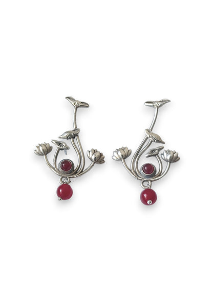 Pichwai Bloom Earrings