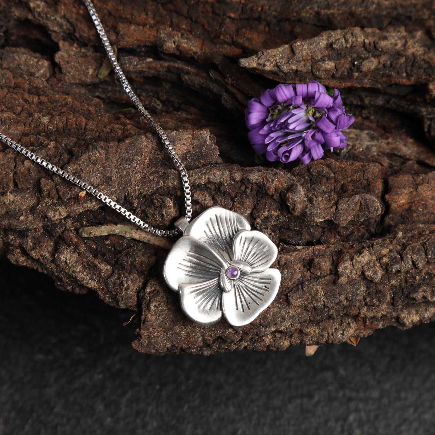 Love of Lilac Necklace