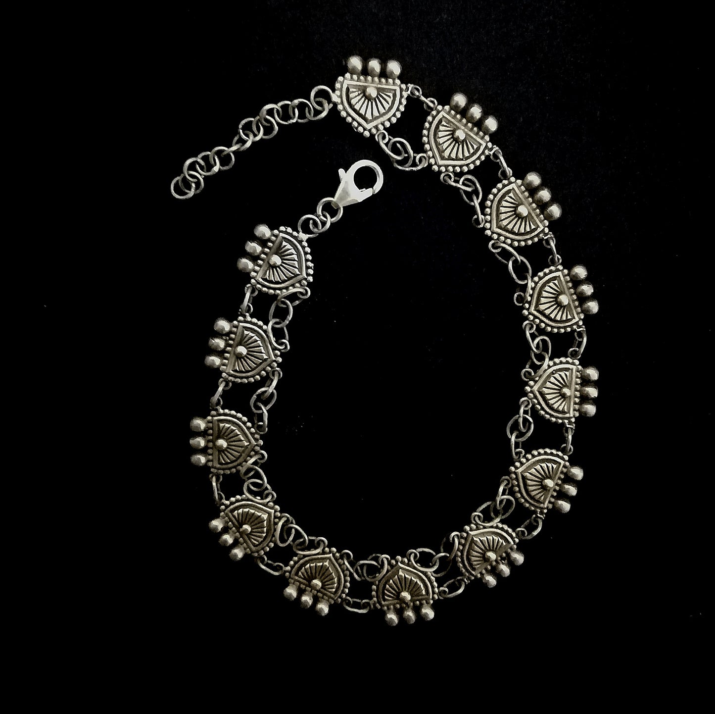 Amber Anklet