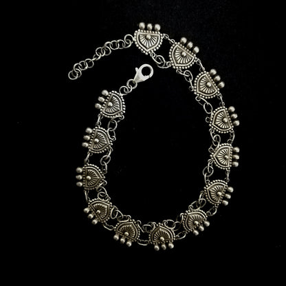 Amber Anklet