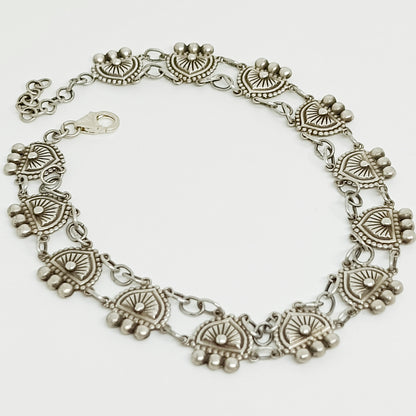 Amber Anklet