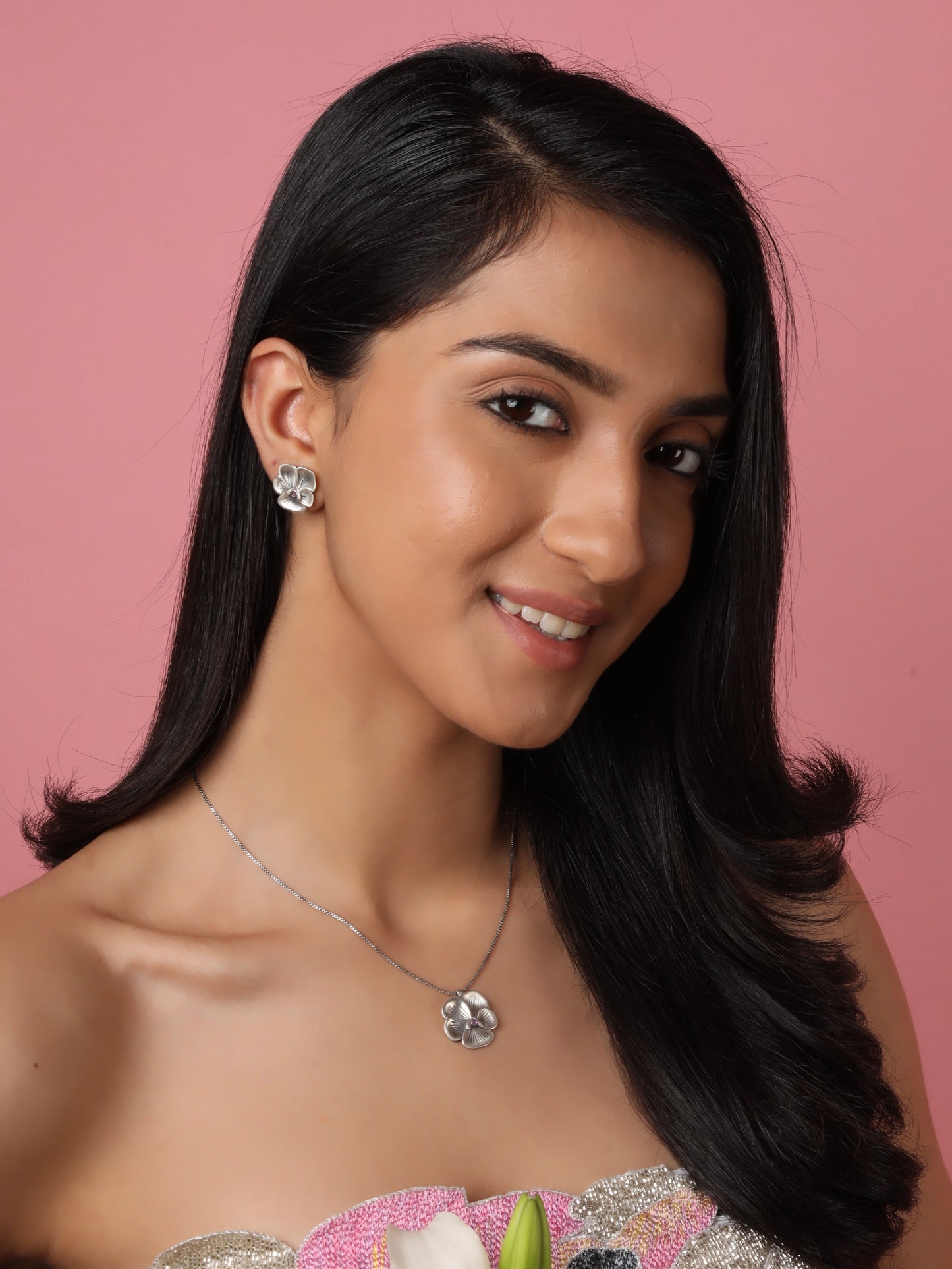 Love of Lilac Ear Studs
