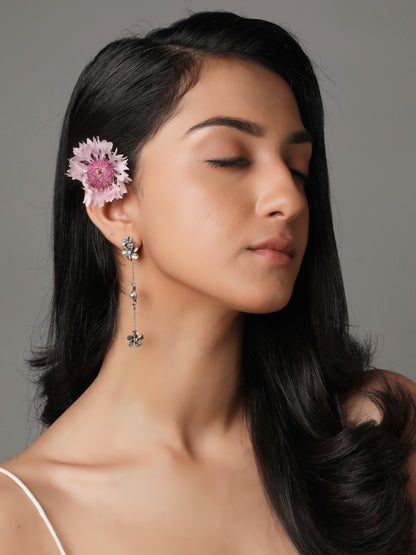 Frangipani Drop Down Earrings