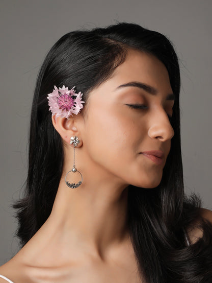 Frangipani Loop Earrings