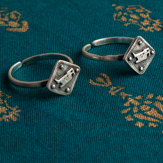 Patola Toe Rings